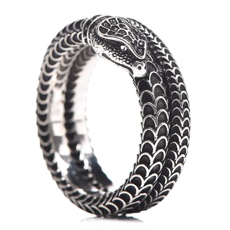 gucci snakw ring|Gucci garden snake ring.